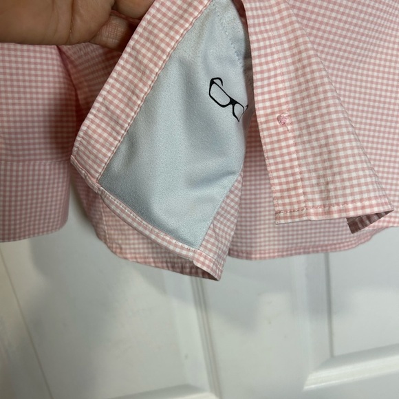 Ariat Light Pink Checkered Shirt - Picture 3 of 5